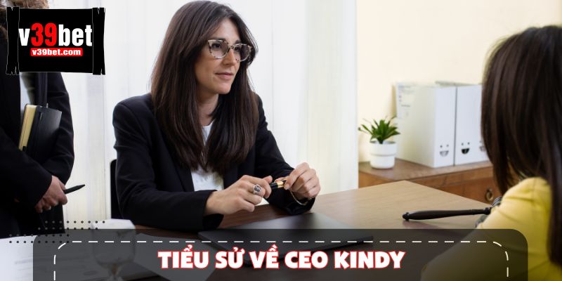 Chân dung CEO Kindy trong buổi ra mắt dự án 