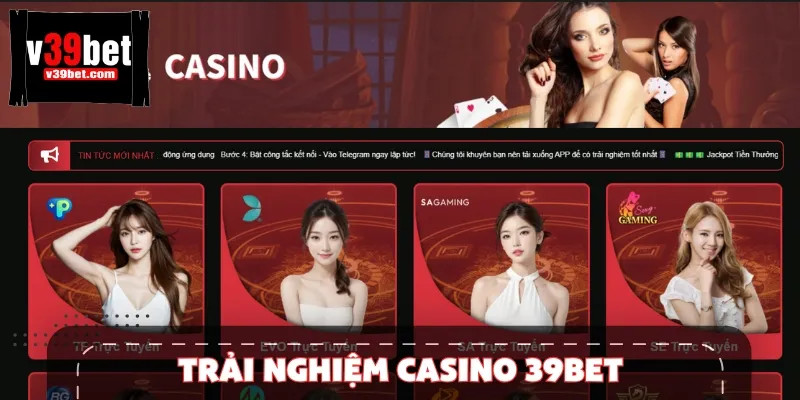 Trải nghiệm casino trực tuyến đầy thú vị